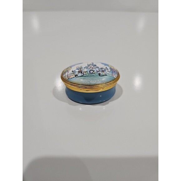 Halcyon Days Disney Sleeping Beauty Castle 45 Years Disneyland Trinket Box - Picture 2 of 8